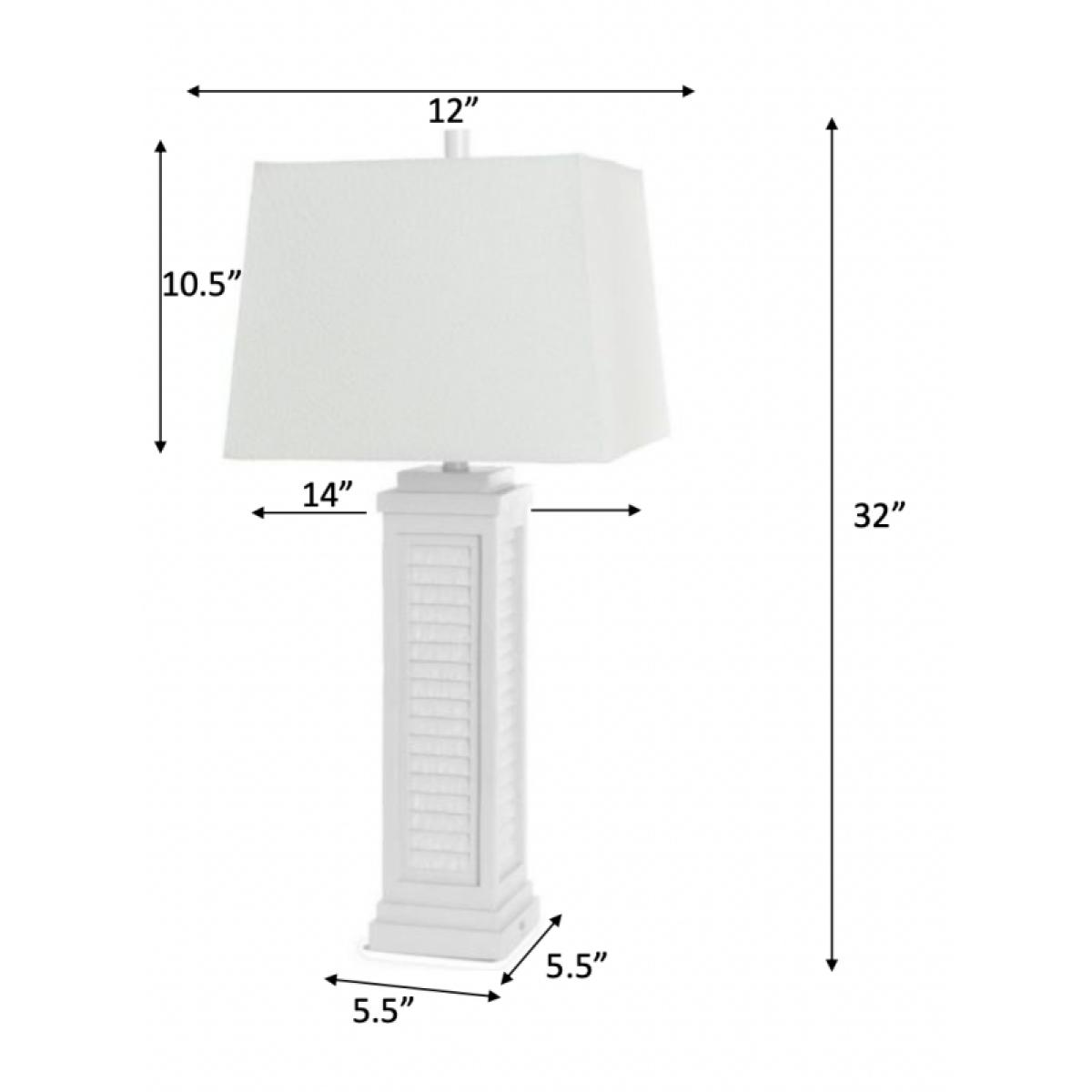 Shutter Table Lamp (set Of 2) - Image 3