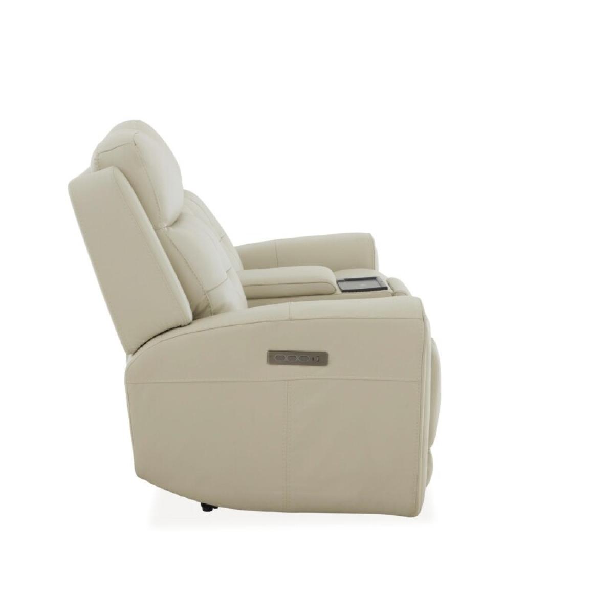 Carrington Loveseat w/Console P3 & ZG - Baja Stone - Image 6