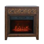 Fairview Oak 32" Fireplace - Image 3
