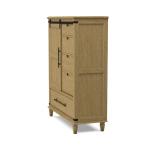Farmhouse Chic Sliding Door Chest - Image 12