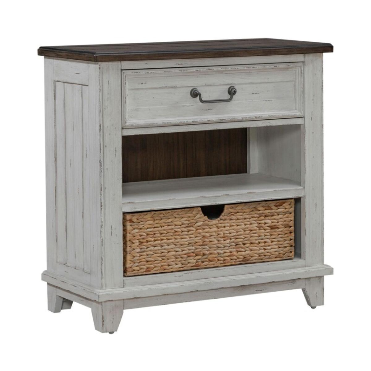 River Place Bedside Chest w/ Charging Station - Image 3