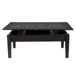Grey Mosaic Lift Top Coffee Table - Image 5