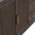 Modern Edge Dresser & Mirror - Image 9