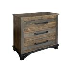 3 Drawer Chest - Loft Brown
