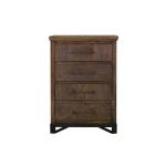 4 Drawer, Chest - Walnut - Image 3