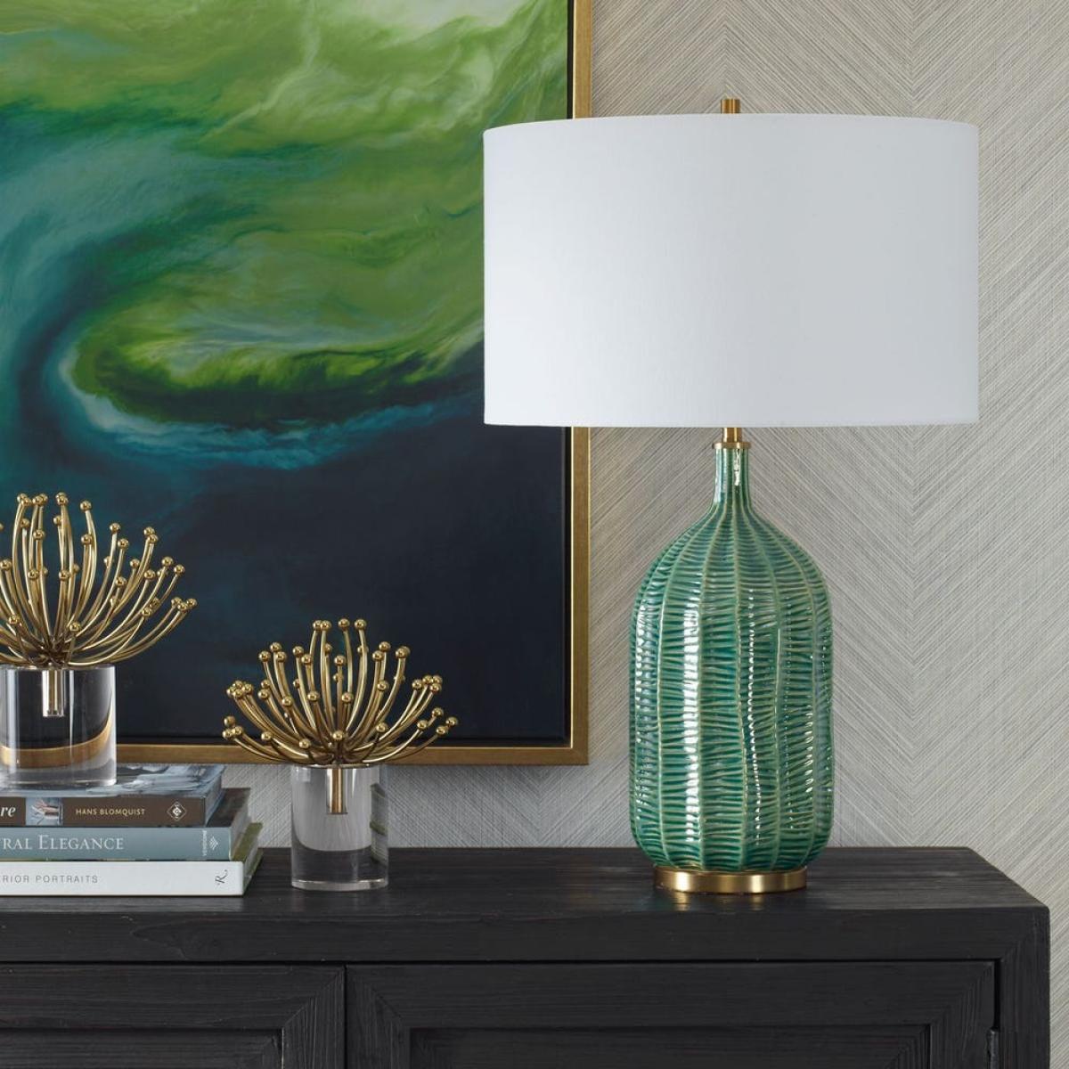 Bixby Green Table Lamp - Image 4