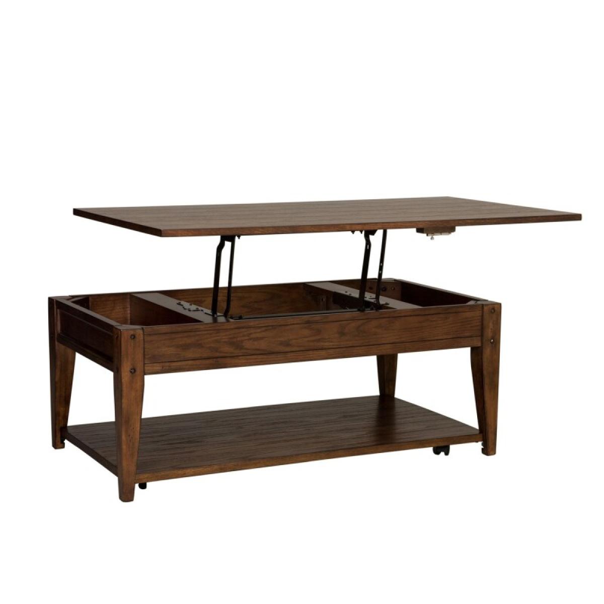 Lake House Lift Top Cocktail Table - Image 3