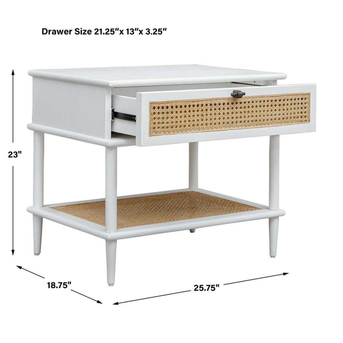Coast Side Table, White - Image 9