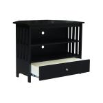 Destinations Collection - Mission Corner TV Stand in Black - Image 3