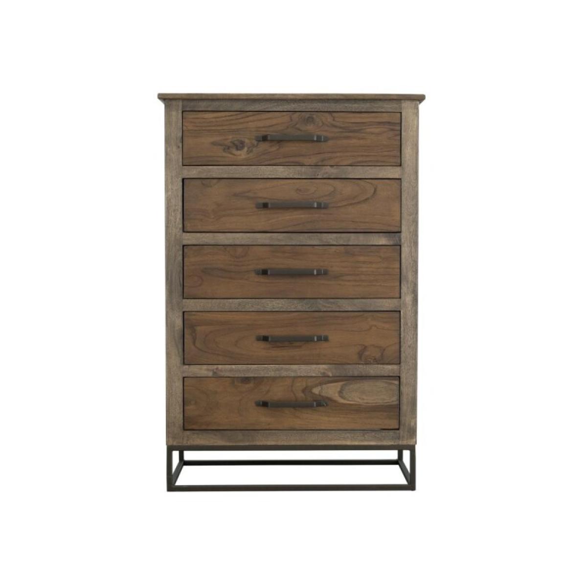 5 Drawer, Chest - Natural Teca - Image 3