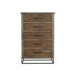 5 Drawer, Chest - Natural Teca - Image 3