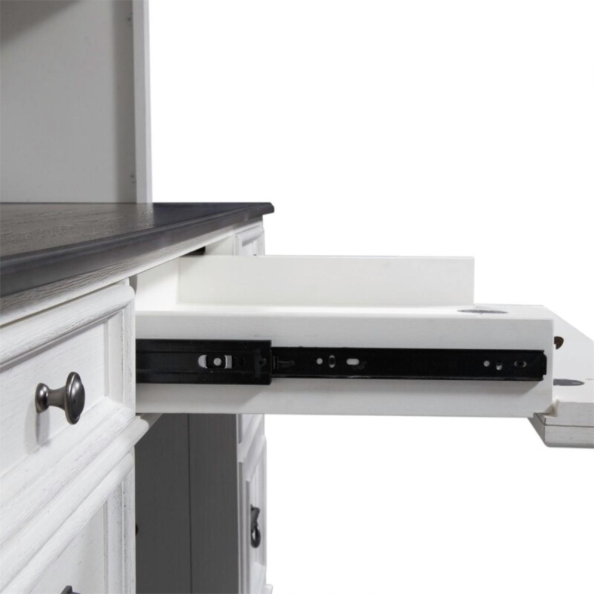 Allyson Park Credenza & Hutch - Image 7