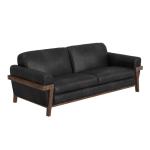 Wooden Frame & Base, Sofa - Loft Brown