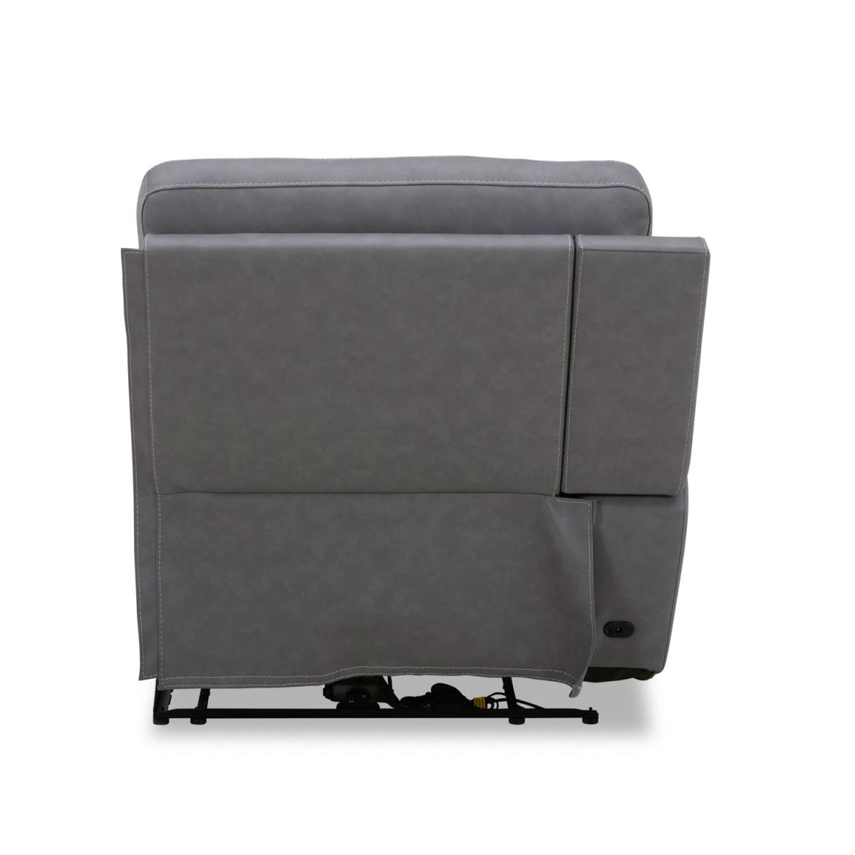 L Arm Recliner P3 & ZG - Blue Gray - Image 6