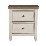 Heartland 2 Drawer Night Stand w/ Charging Station - Image 4