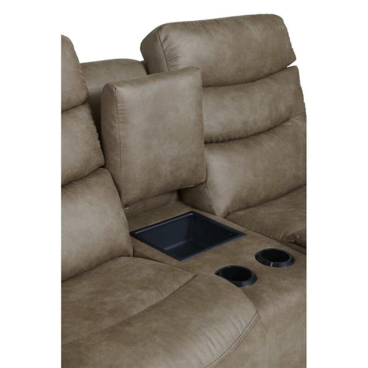 Soren Power Reclining Loveseat W/ Headrest & Console - Image 8