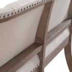 Americana Farmhouse Uph Shelter Dining Bench - Image 7