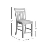 Kona Grove Slatback Counter Stool (2/ctn) - Image 7
