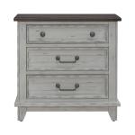 River Place 3 Drawer Nightstand w/ Charging Station - Image 4