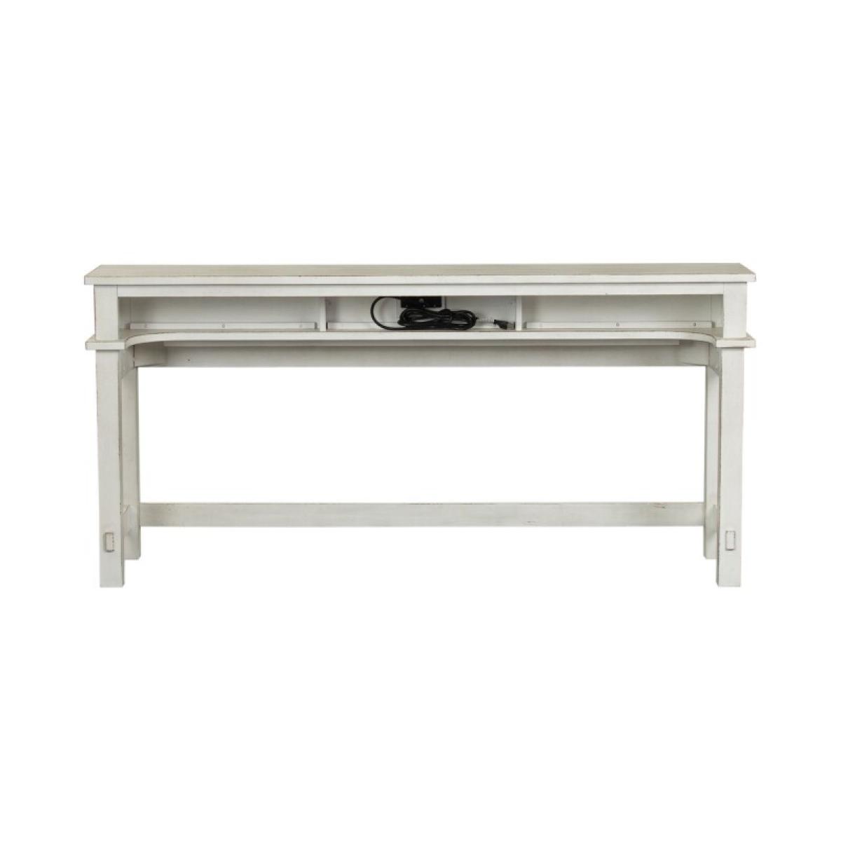 Modern Farmhouse Console Bar Table - Image 8