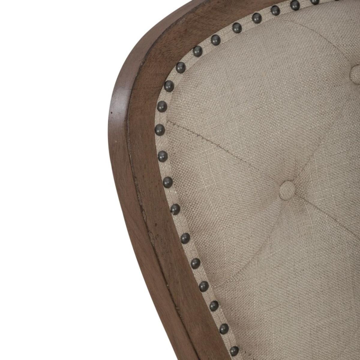 Americana Farmhouse Uph Tufted Back Side Chair - Image 7