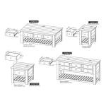 1 Drawer, 1 Shelf, Chairside Table - Parota III - Image 11