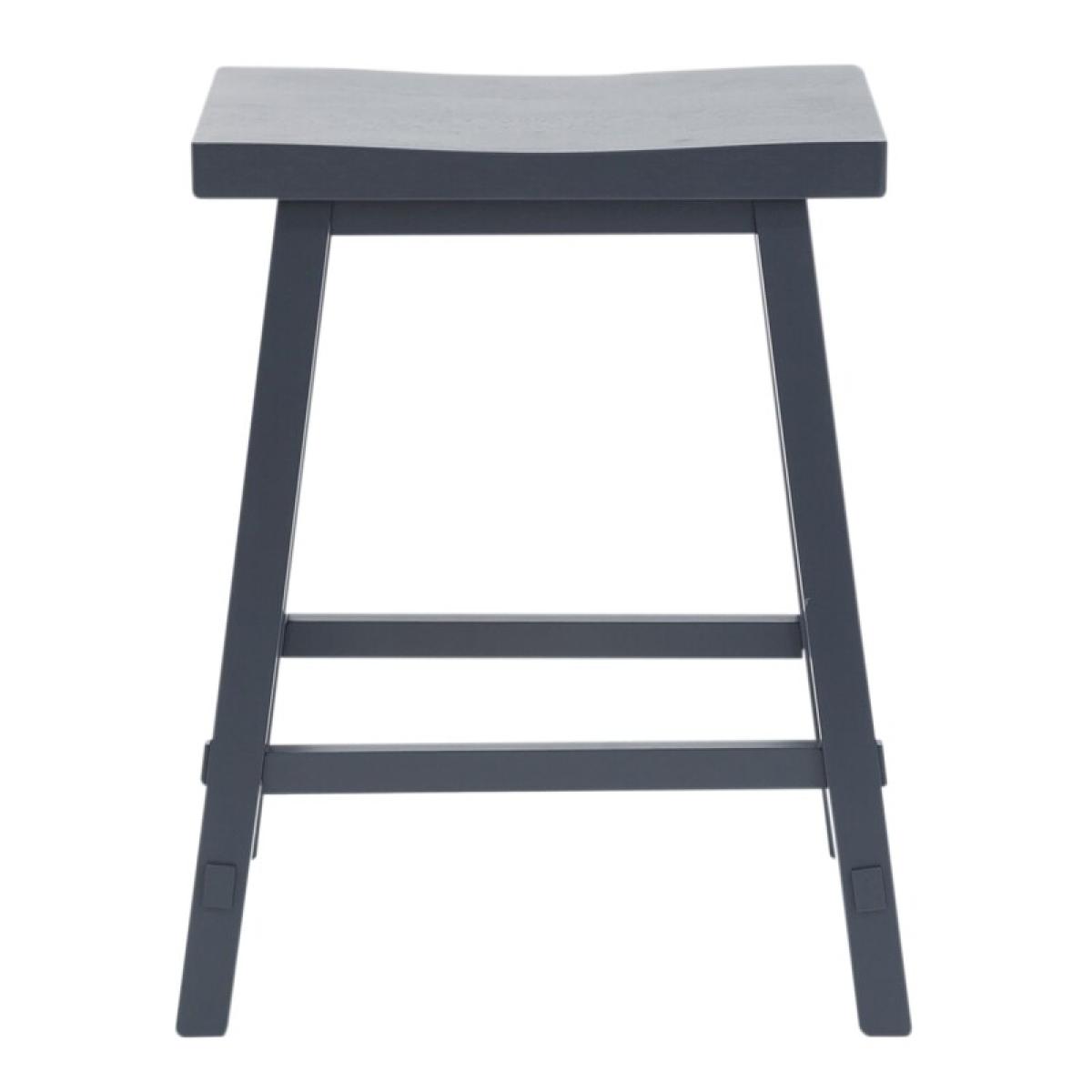 Creations 24 Inch Sawhorse Counter Stool- Navy - Image 4