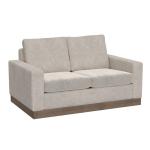 Wooden Frame & Base, Loveseat - Georgia