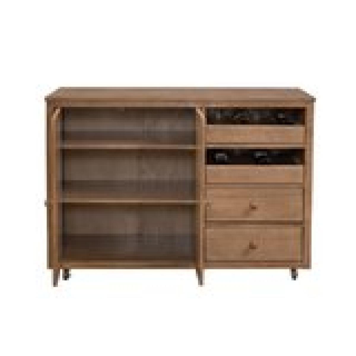 SoMa - Wine and Storage Cabinet in Flax - Image 7