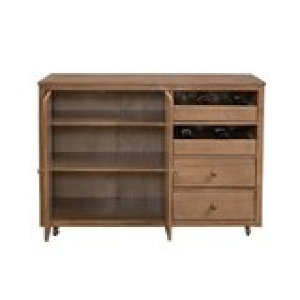 SoMa - Wine and Storage Cabinet in Flax - Image 6