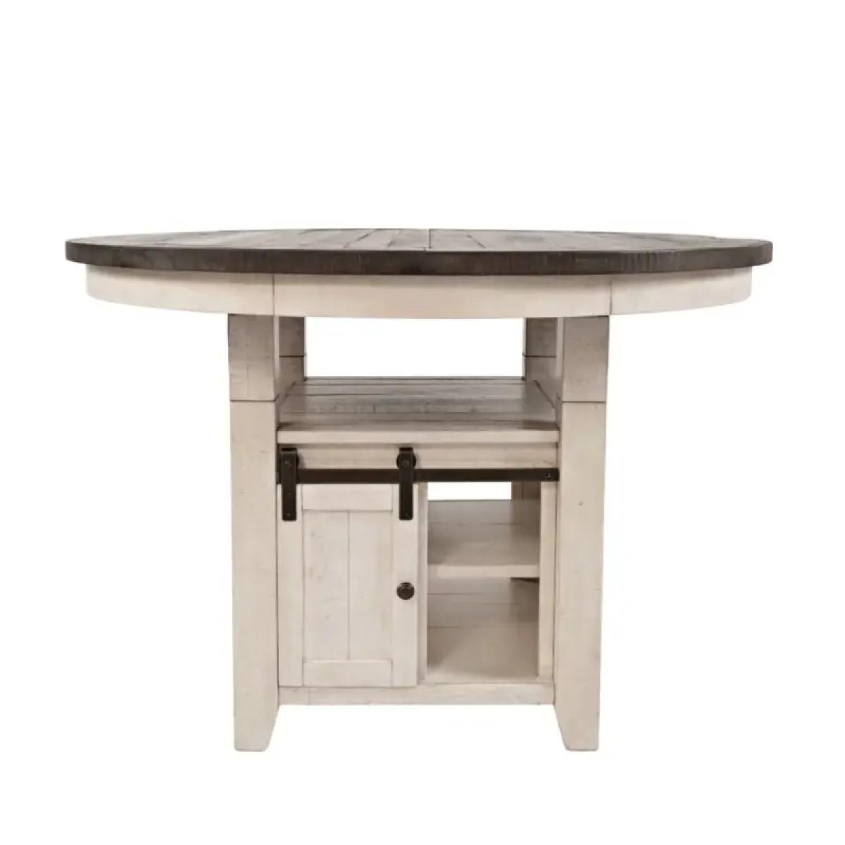 Madison County Round High-low Dining Table - Image 2