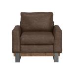 Metal & Wood Base, Armchair - Mita - Image 3