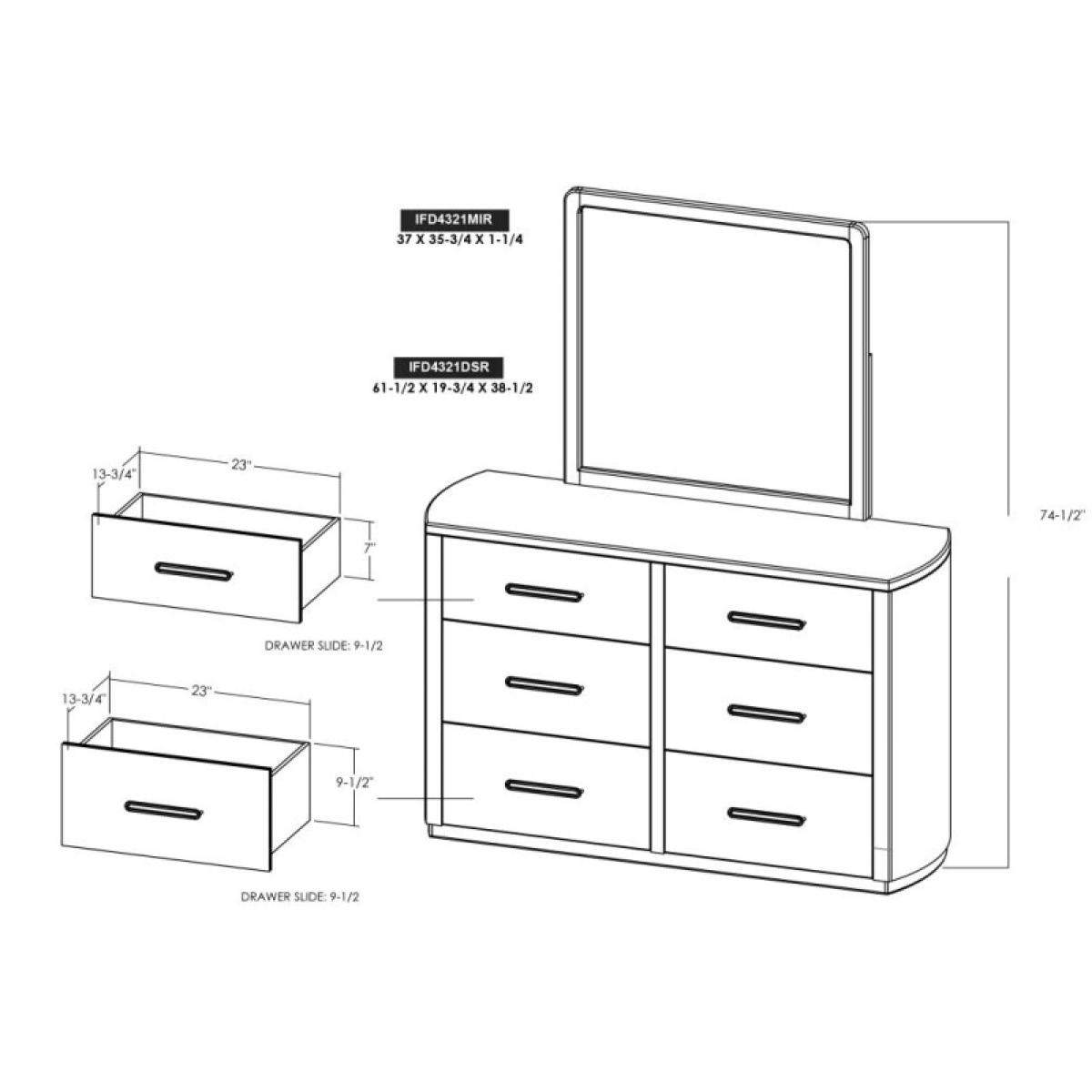 6 Drawer, Dresser - Balam - Image 7
