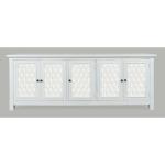 Isabella 86" Mirrored Accent Cabinet - Image 18