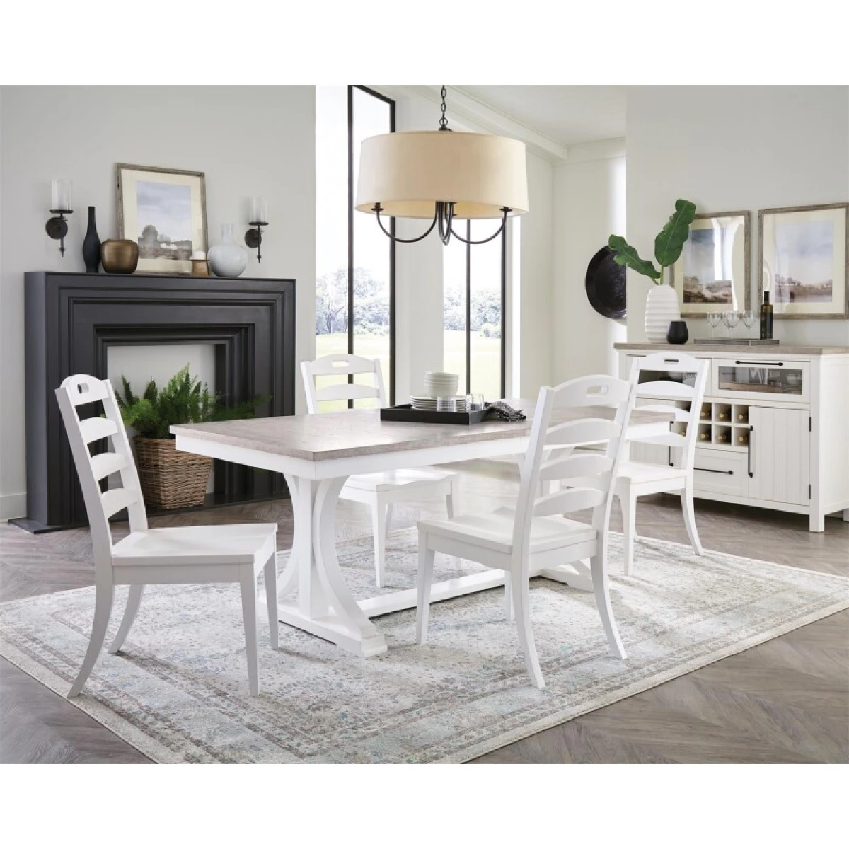 Cora Ladderback Side Chair 2in - Image 3