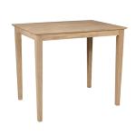 30 x 42" Rectangle Table Top w/30" Shaker Legs - T-3042T