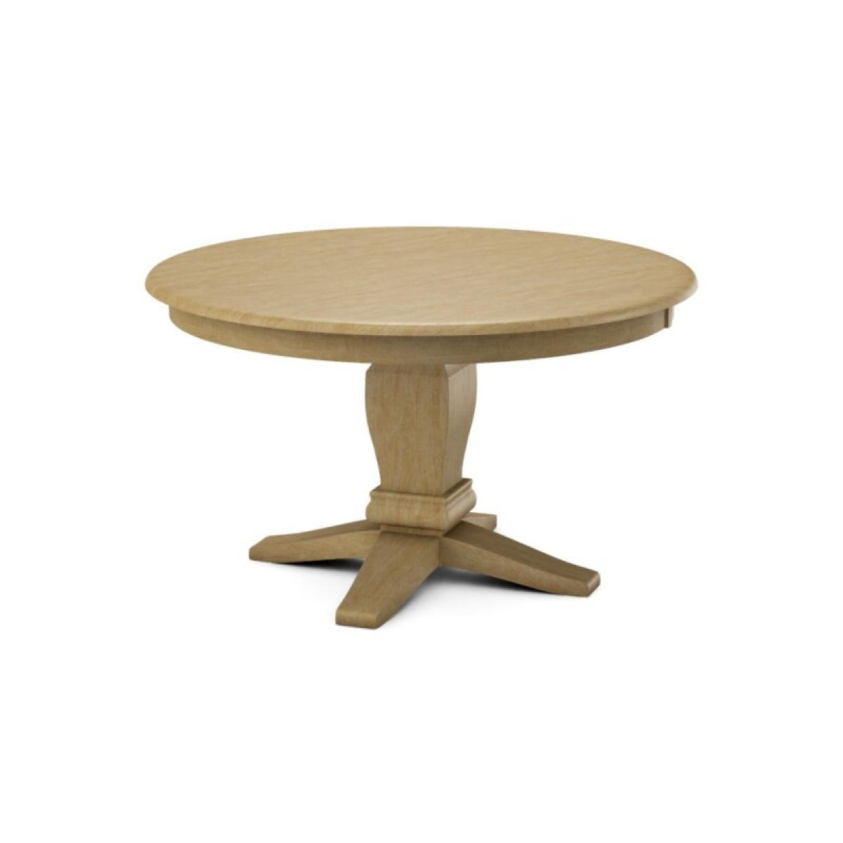 Build Your Own Pedestal Table w/ 52" Round Tabletop w/Reverse Bevel Edge - Image 16