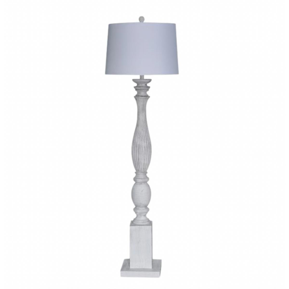 Elmwood Floor Lamp - White - Image 2