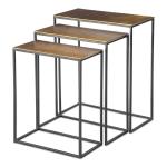 Coreene Nesting Tables, Gold, S/3