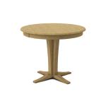 Build Your Own Pedestal Table w/ 30"H Verano Pedestal for Solid Tops - Image 18