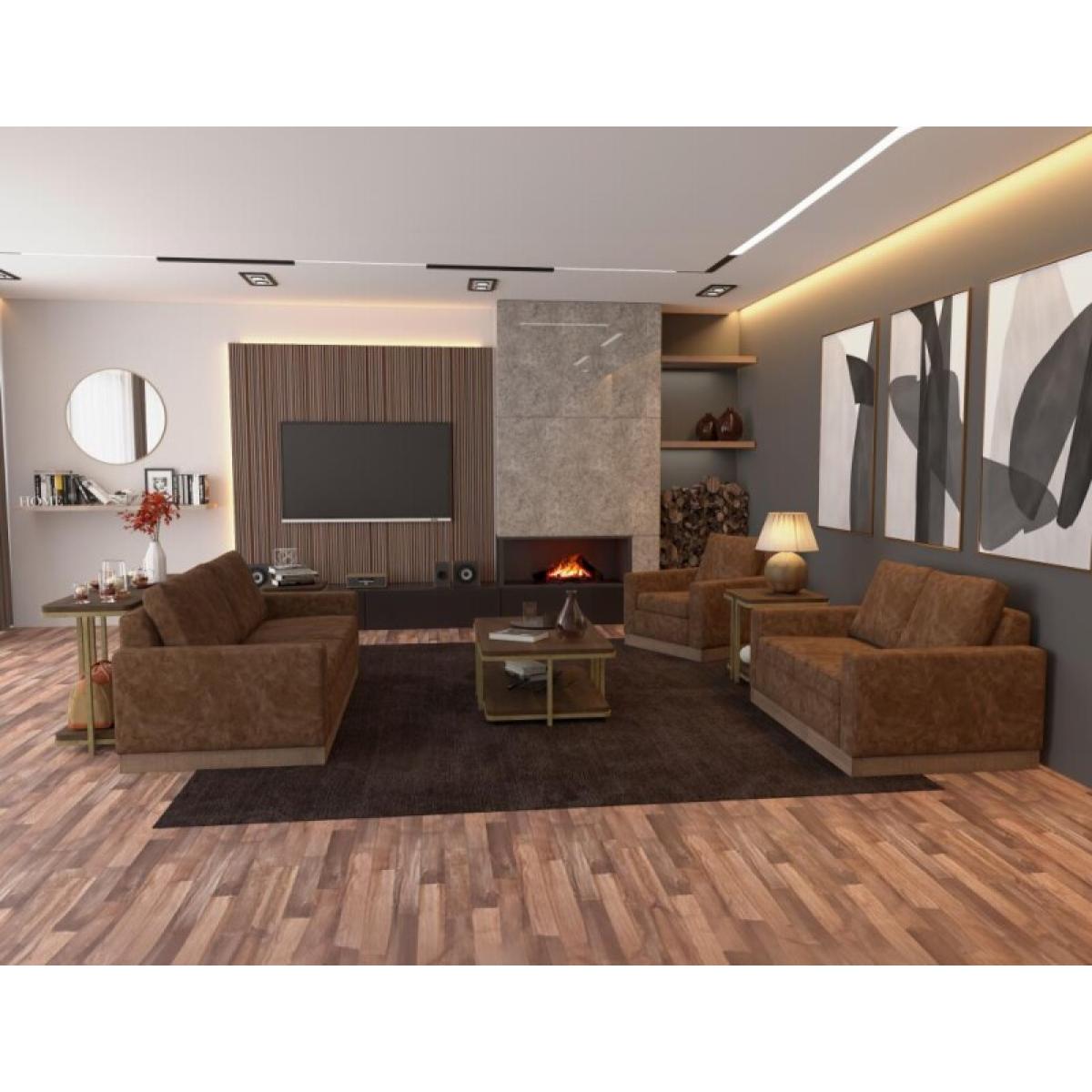 Georgia Wooden Frame & Base, Sofa - Image 5