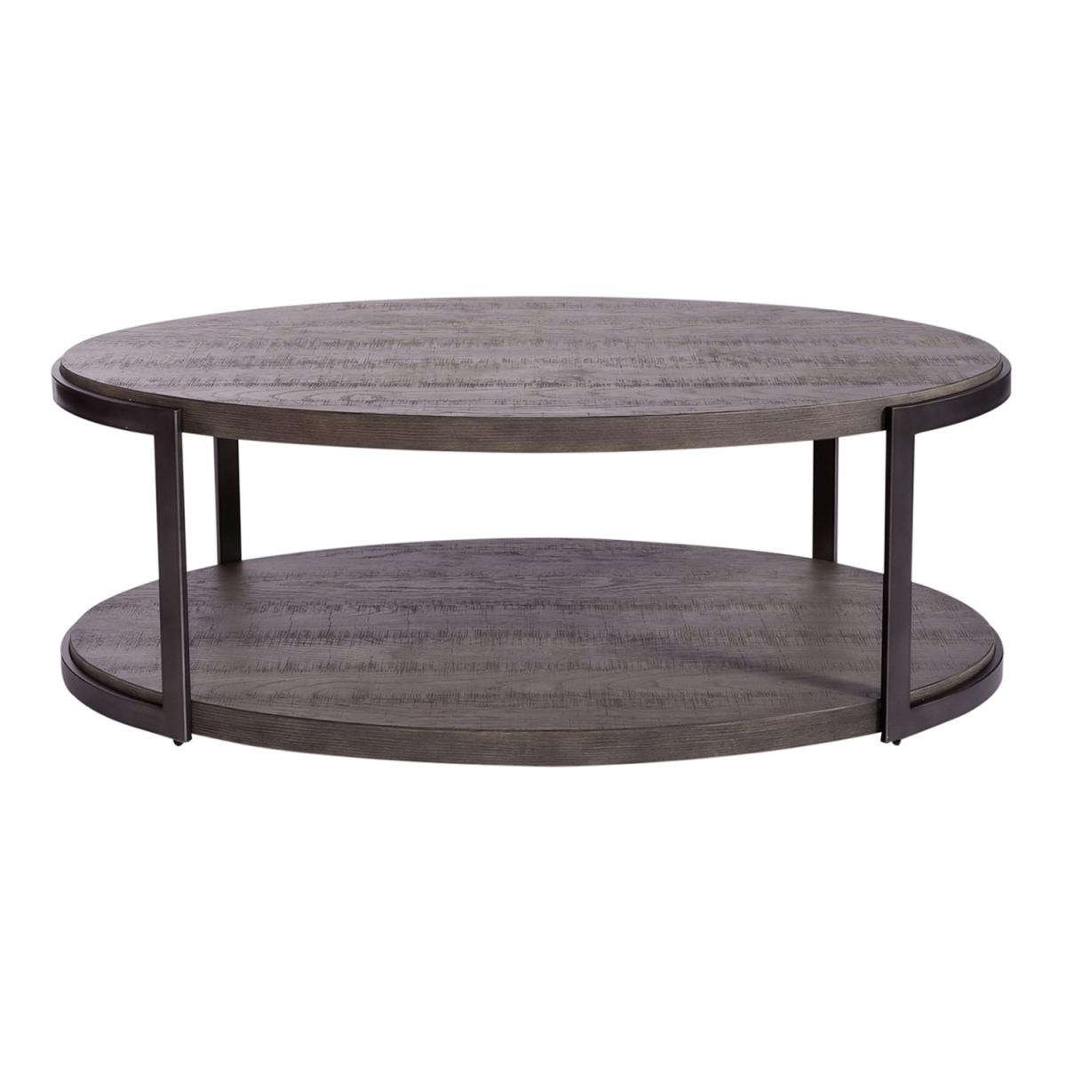 Modern View Oval Cocktail Table - Image 4