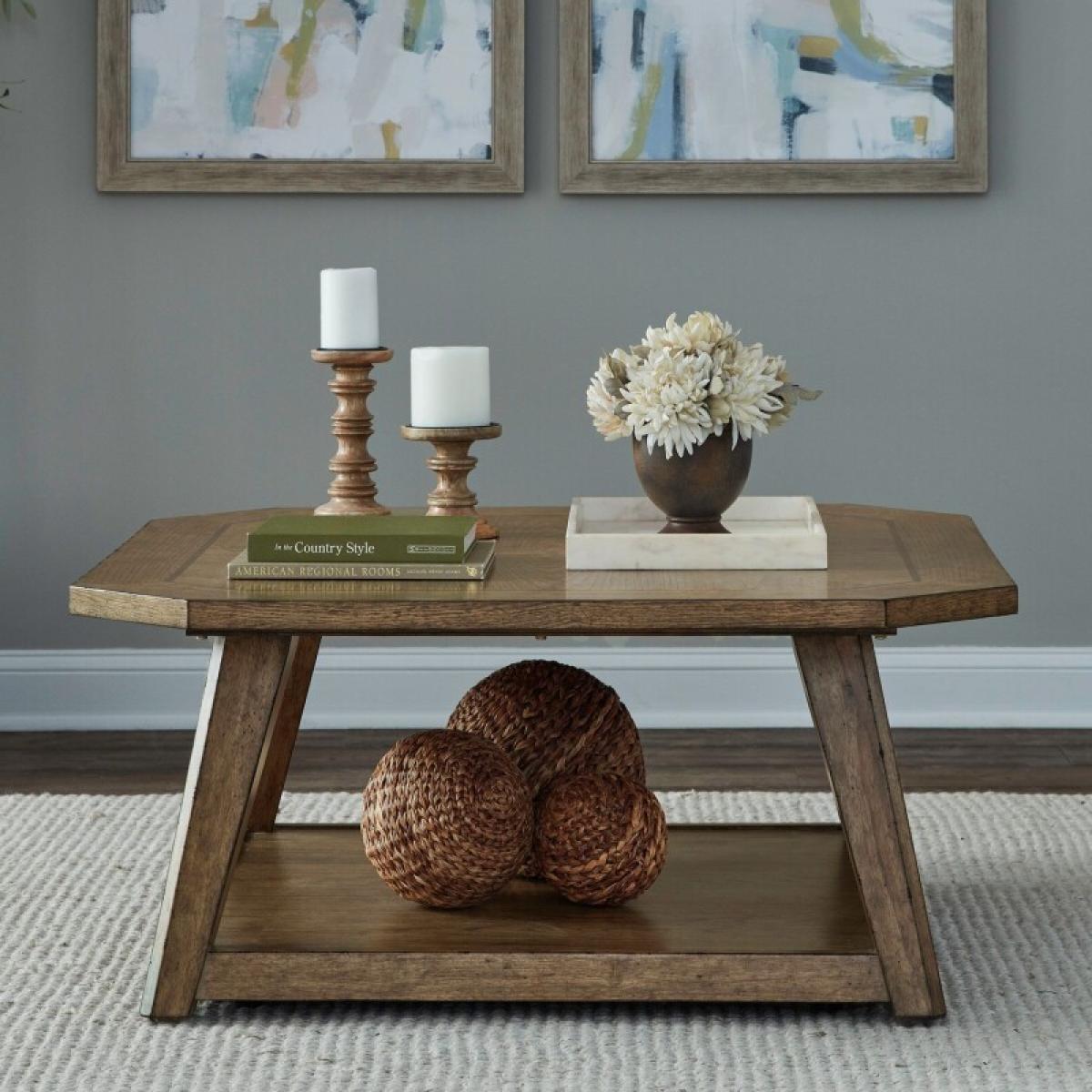 836417ac14f042741aba916c3f37f315 Carolina Park Octagonal Cocktail Table - Image 1