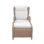 PARKS: Outdoor Living- Biscayne Lounge Chair w/Footstool - Image 7