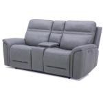 Cooper Loveseat w/Console P3 & ZG - Blue Gray - Image 5