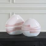 Blush Swirl, Vases, S/2 - Image 4