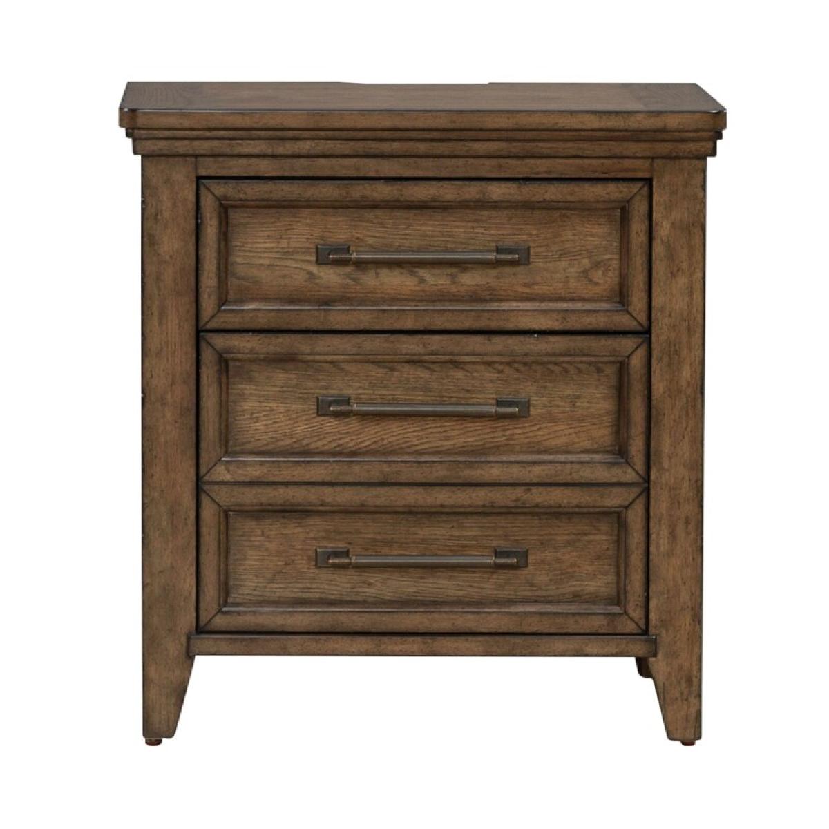 Carolina Park Nightstand w/ Charging Station - Image 4