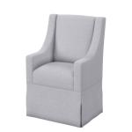 Slope Arm Slip Cover Chair - Image 8