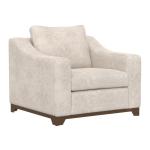 Wooden Frame & Base, Armchair - Natural Parota