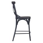 X Back Counter Chair- Navy - Image 5